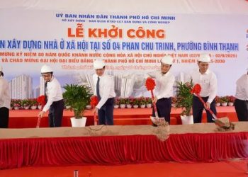 TP.HCM: Khởi công khu nhà ở xã hội hơn 998 tỷ đồng phục vụ tái định cư rạch Xuyên Tâm