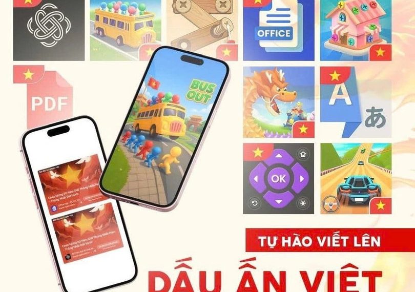 Lá cờ đỏ sao vàng “nhuộm đỏ” không gian mạng mừng 80 năm Quốc khánh