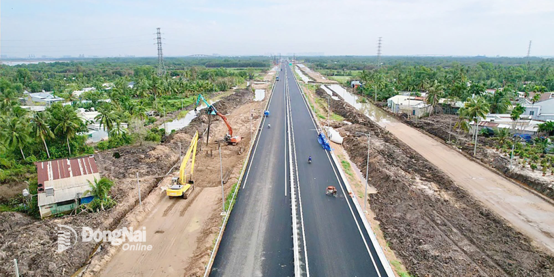 Dự án Đường vành đai 3 – Thành phố Hồ Chí Minh đoạn qua Đồng Nai bứt phá thi công