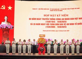 Công an TP.Hồ Chí Minh: Phát huy lịch sử vẻ vang, vững vàng tiến bước trong kỷ nguyên mới