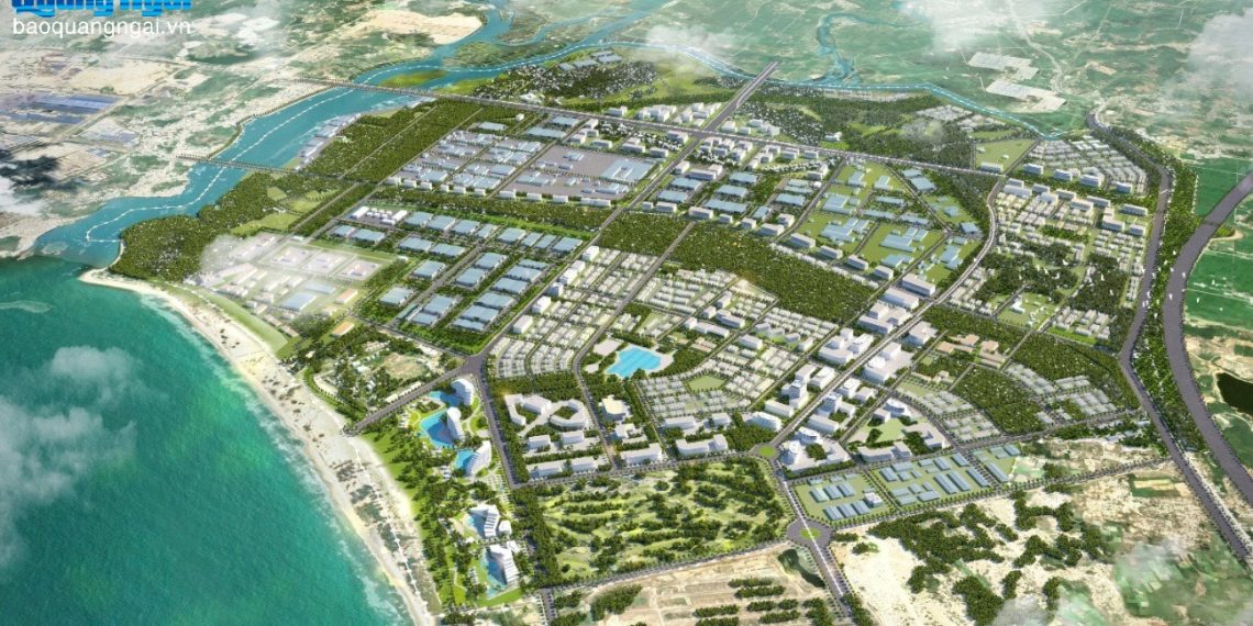 Công bố Đồ án Quy hoạch Khu đô thị, công nghiệp, dịch vụ Tây Bắc Dung Quất