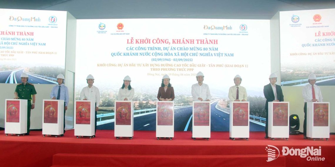 Khởi công Dự án Đầu tư xây dựng đường cao tốc Dầu Giây – Tân Phú (giai đoạn 1)