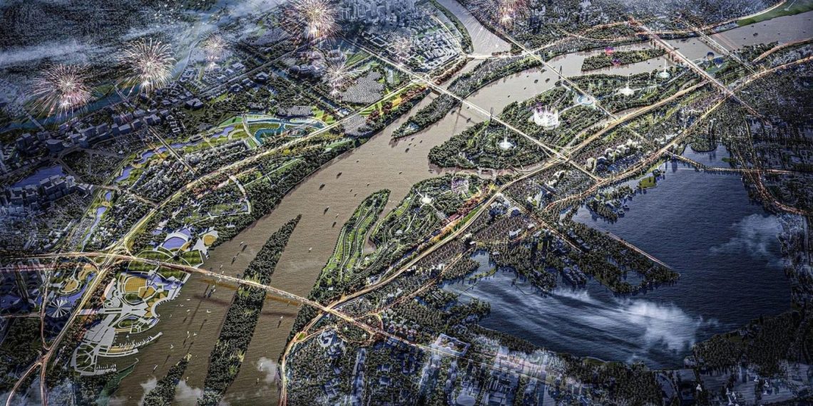 Dự án 300.000 tỷ ven sông Hồng do Đèo Cả – Văn Phú đề xuất có diễn biến mới