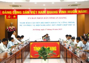 An Giang khẩn trương, ưu tiên và tạo “luồng xanh” triển khai các công trình, dự án phục vụ Hội nghị APEC 2027