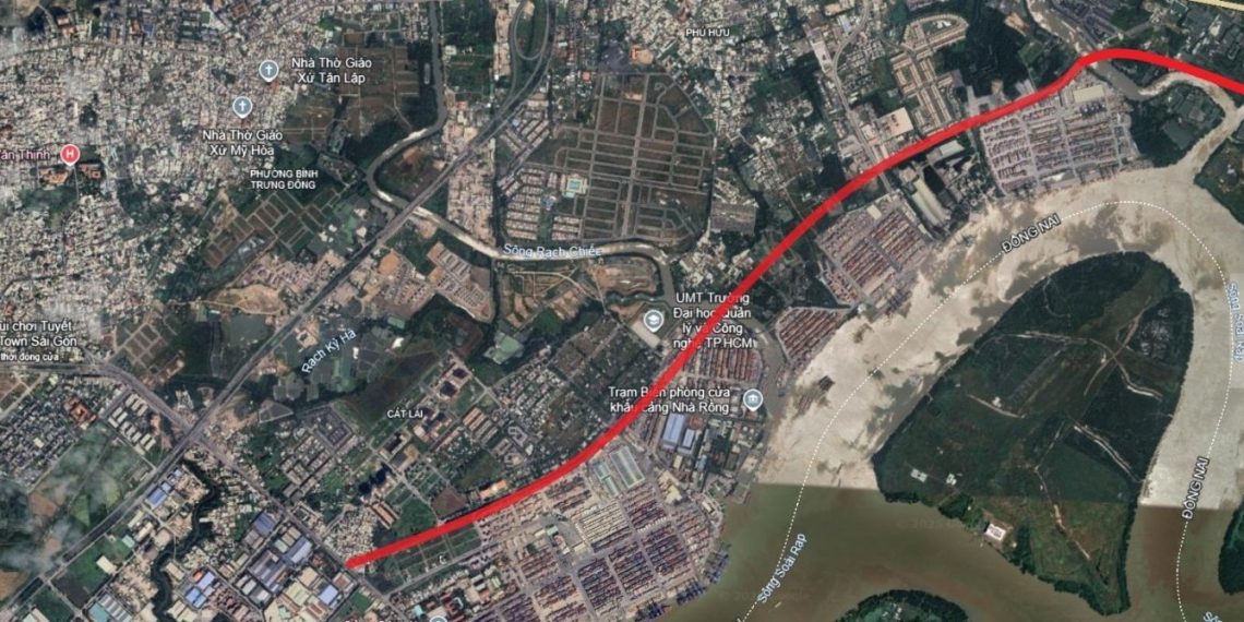 Đường 8.000 tỷ đồng nối cảng Cát Lái với Vành đai 3 TP.HCM