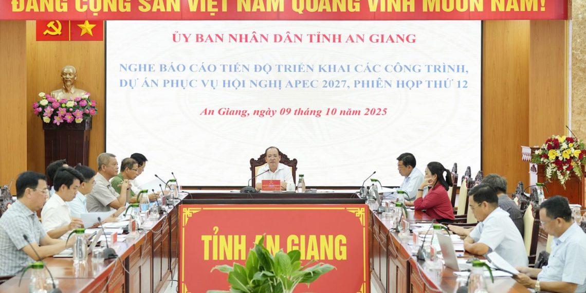 Tiến độ triển khai các công trình, dự án phục vụ Hội nghị APEC 2027