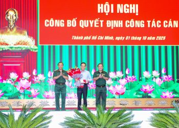 Ông Trần Lưu Quang giữ chức Bí thư Đảng ủy Quân sự TPHCM