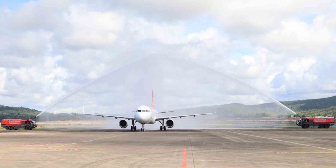 Sun PhuQuoc Airways khai thác chuyến bay đầu tiên đến Phú Quốc
