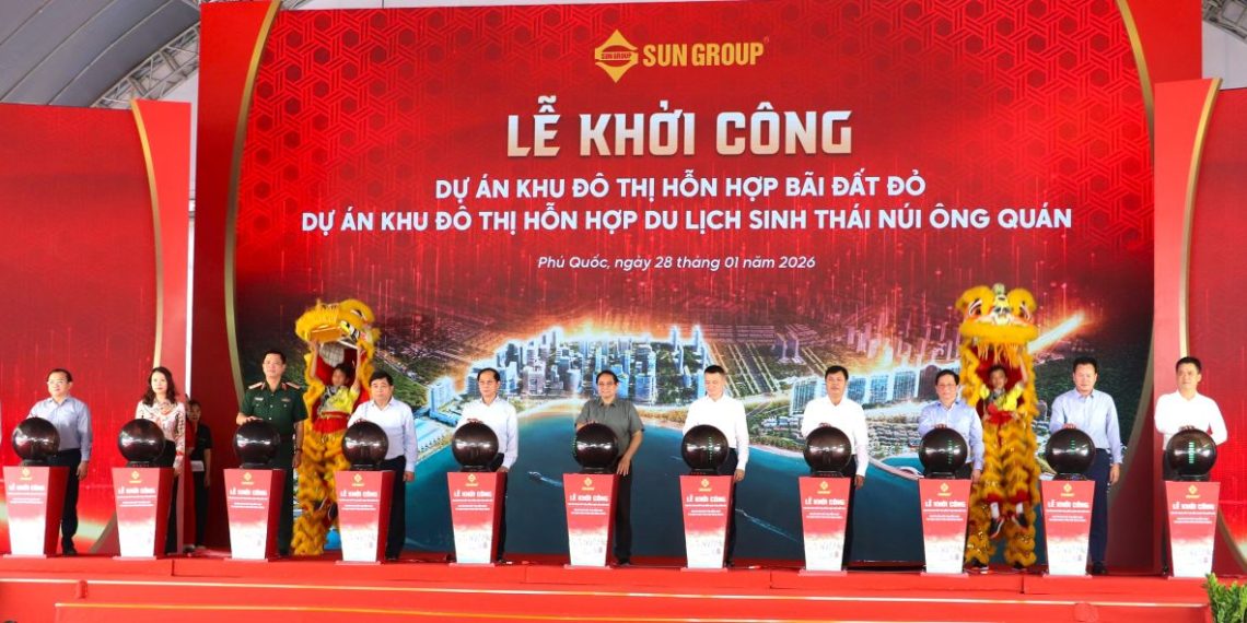 Sun Group chính thức khởi công 2 dự án phục vụ APEC 2027