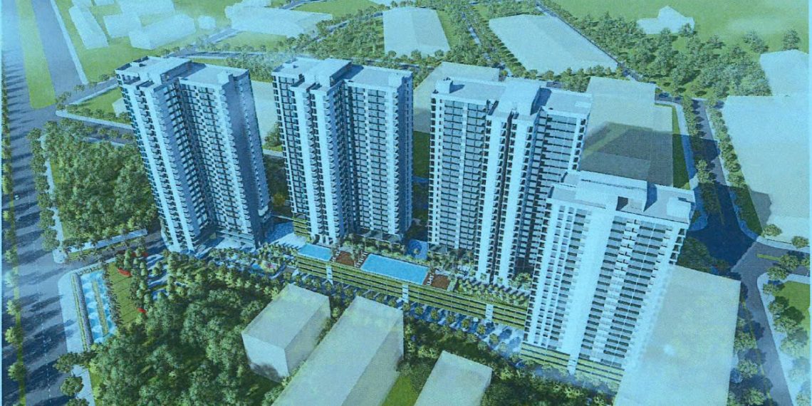 Giao đất, cho phép Công ty Cổ phần Bất động sản Tân Việt Phát chuyển mục đích sử dụng đất để thực hiện dự án Khu cao ốc căn hộ Tân Việt Phát