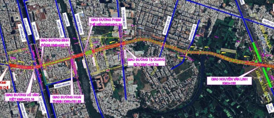Phê duyệt Dự án thành phần 2: Đầu tư xây dựng cầu đường Bình Tiên