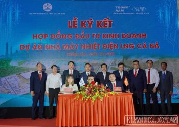 Ký kết hợp đồng đầu tư kinh doanh Dự án Nhà máy Nhiệt điện LNG Cà Ná hơn 57.000 tỷ đồng