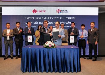 Lotte và Phát Đạt hợp tác đầu tư Dự án Lotte Eco Smart City Thu Thiem