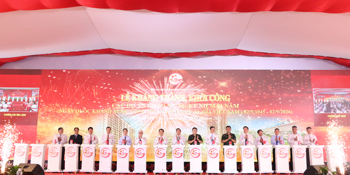 TP.Hồ Chí Minh khánh thành và khởi công 11 công trình, dự án với tổng mức đầu tư hơn 181.412 tỷ đồng
