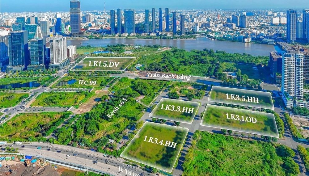 Đấu giá quyền sử dụng 6.446,0 m² đất thuộc lô đất 1.K3.4.HH tại Khu đô thị mới Thủ Thiêm, phường An Khánh